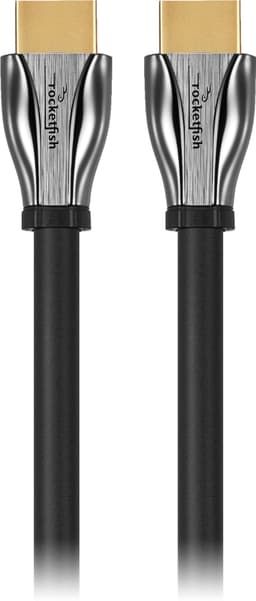 Rocketfish™ - 4' 8K Ultra High Speed HDMI® 2.1 Certified Cable - Black