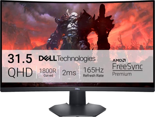 Dell S3222DGM 32" Curved QHD Gaming Monitor