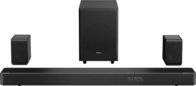 Hisense - 5.1.2 Dolby ATMOS Soundbar with Wireless Speakers