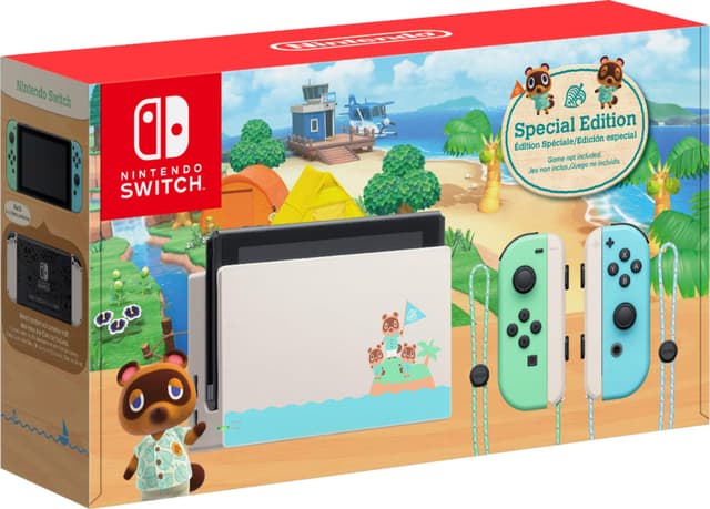 Nintendo Switch - Animal Crossing Edition