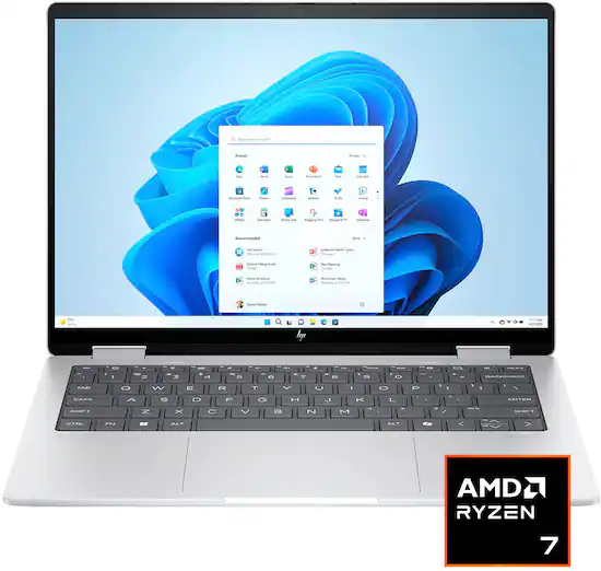 HP Envy 2-in-1 14" - AMD Ryzen 7, 16GB RAM, 1TB SSD